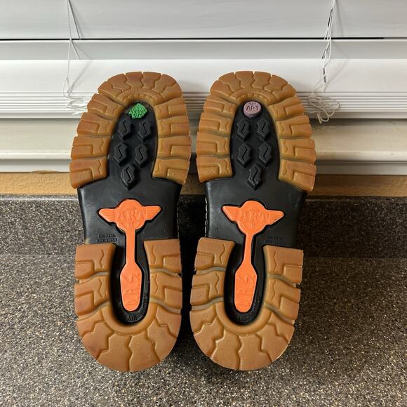 The Art Company Double Air System DAS Y2K Hiking Work Boots Mens Sz 10E Lug Sole - Picture 9 of 10